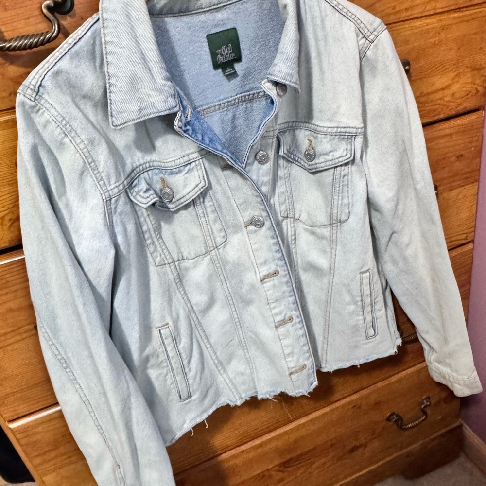Wild Fable Light Wash Denim Jacket